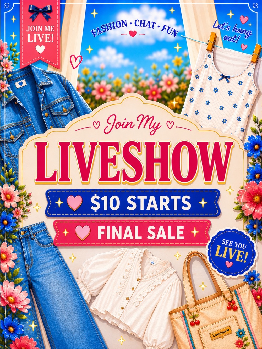 POSHLIVE: ✨ Unlisted Items | 🐾 Pet Friendly | 🚫 All Sales Final